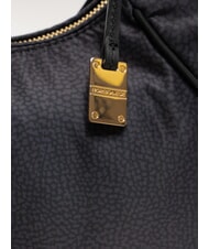 BORBONESE TENNIS  Hobo-Umh&auml;ngetasche dunkles Schwarz - Damentaschen - 3