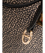 BORBONESE TENNIS  Hobo-Umh&auml;ngetasche OP / NATUR / SCHWARZ - Damentaschen - 3