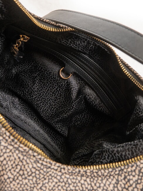 TENNIS  Hobo-Umh&auml;ngetasche OP / NATUR / SCHWARZ - Damentaschen