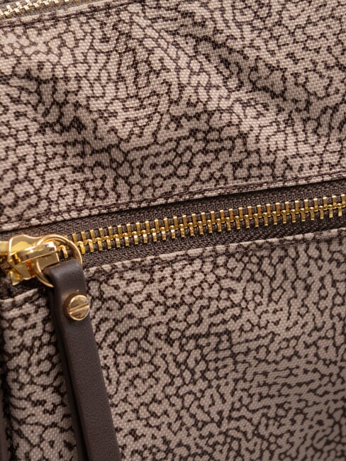 LUNA BAG M Flexos Zip natur op/dunkelbraun - Damentaschen