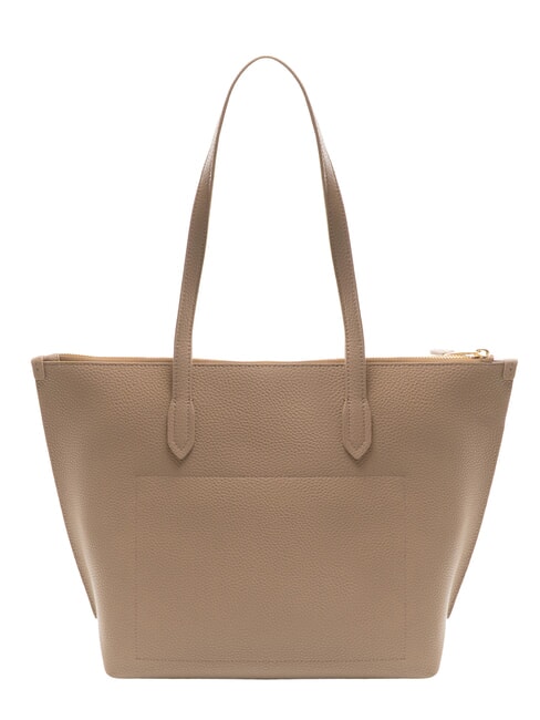 CLASSIC Shopper aus Leder Taupe - Damentaschen
