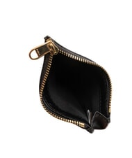 FURLA GARDENIA Flaches Kartenetui aus Leder Schwarz - Brieftaschen Damen - 3