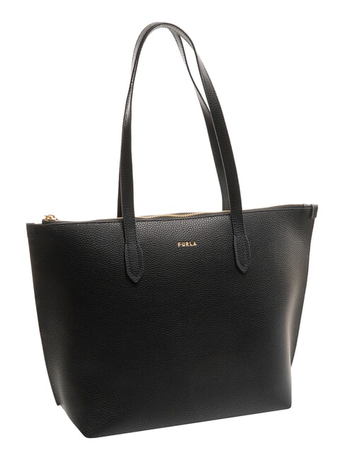 CLASSIC Shopper aus Leder Schwarz - Damentaschen