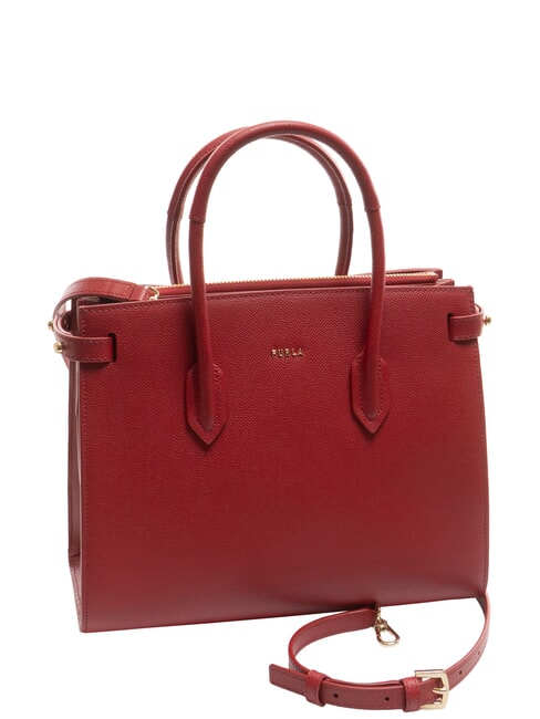 GARDENIA Handtasche aus Leder mit Andromeda-Print Lack - Damentaschen