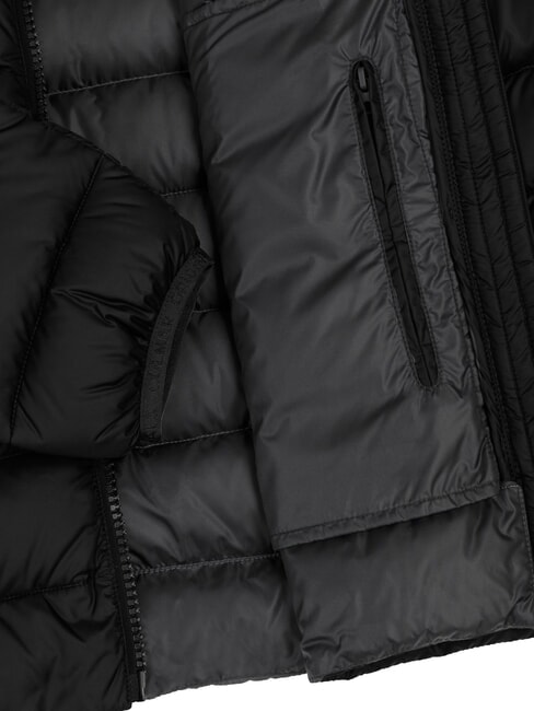 E-CONCRETE Wasserabweisende Daunenjacke schwarzer Vulkan - Daunenjacken f&uuml;r Herren