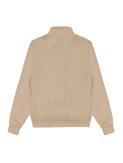 UPPERCLASS Sweatshirt mit durchgehendem Rei&szlig;verschluss und Zopfmuster Arizona - Sweatshirts Damen