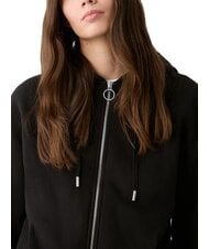 COLMAR STUNNING Sweatshirt mit durchgehendem Rei&szlig;verschluss, Kapuze und Falten - Sweatshirts Damen