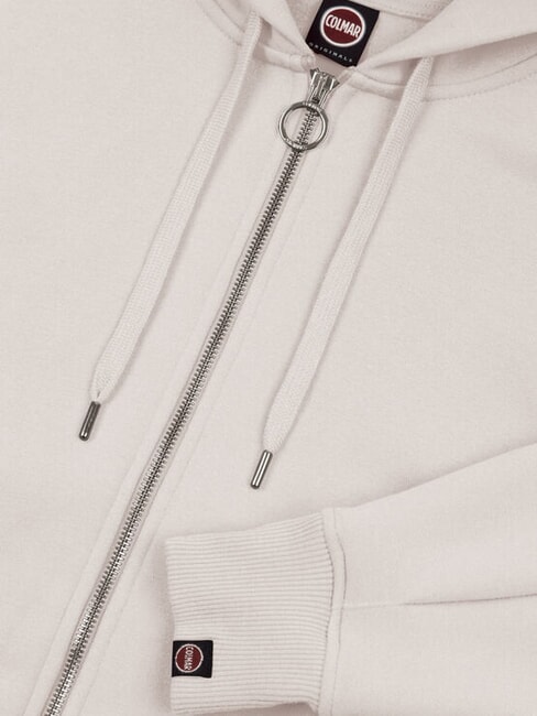 STUNNING Sweatshirt mit durchgehendem Rei&szlig;verschluss, Kapuze und Falten Weihrauch - Sweatshirts Damen