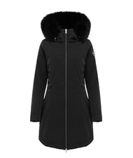 COLMAR PURENESS Lange, wattierte Jacke mit Kapuze Schwarz - Daunenjacken f&uuml;r Damen - 4