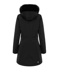 COLMAR PURENESS Lange, wattierte Jacke mit Kapuze Schwarz - Daunenjacken f&uuml;r Damen - 5