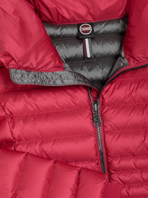 DELUXE Kurze Daunenjacke mit hohem Kragen Rebell-Darksteel - Daunenjacken f&uuml;r Damen