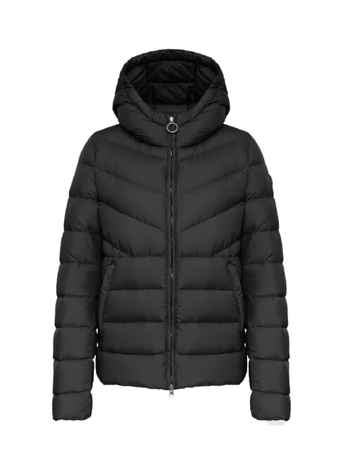 CAPTION Kurze Daunenjacke mit Kapuze Schwarz - Daunenjacken f&uuml;r Damen