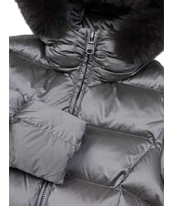 COLMAR DELUXE Lange Daunenjacke mit Kapuze dunkler Stahl-dunkler Stahl - Daunenjacken f&uuml;r Damen - 7