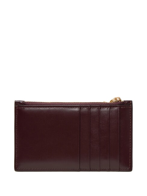 HARDWARE MONOGRAM Kartenetui / M&uuml;nzb&ouml;rse aus Leder Karamellbonbon - Brieftaschen Damen