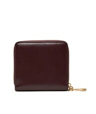 CALVIN KLEIN ENGRAVED  Kleine Lederbrieftasche Karamellbonbon - Brieftaschen Damen - 3