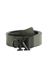 CALVIN KLEIN CK HARDWARE SEASONAL  Wendbarer Lederg&uuml;rtel Thymian - G&uuml;rtel - 2