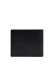 CALVIN KLEIN CK PLAQUE Lederbrieftasche auf Schwarz - Brieftaschen Herren - 3
