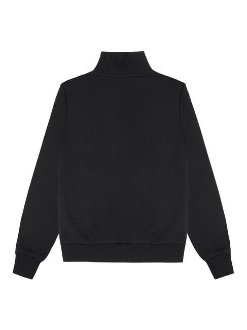 MODISH KIDS Sweatshirt mit Stehkragen und halbem Rei&szlig;verschluss Schwarz - Sweatshirts Kinder