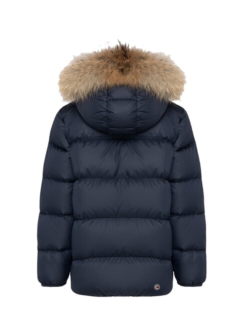 E-CONCRETE Daunenjacke mit Kapuze marineblau-vulcan - Kinder Jacken
