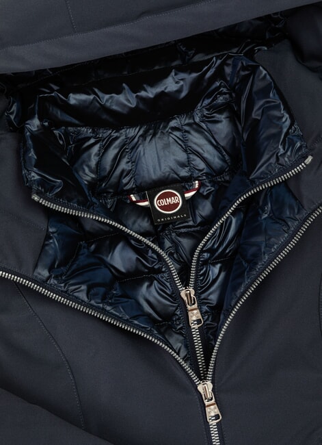 PURENESS KIDS Wattierte Jacke mit Kapuze marineblau - Kinder Jacken