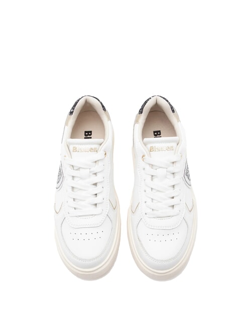 VENUS Glitzer-Sneaker wei&szlig;/schwarz - Damenschuhe