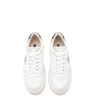 BLAUER VENUS Glitzer-Sneaker wei&szlig;/schwarz - Damenschuhe - 4