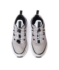 PIQUADRO CORNER 2.0 SPECIALE 2 Turnschuhe aus recyceltem Stoff Blau - Herrenschuhe - 3