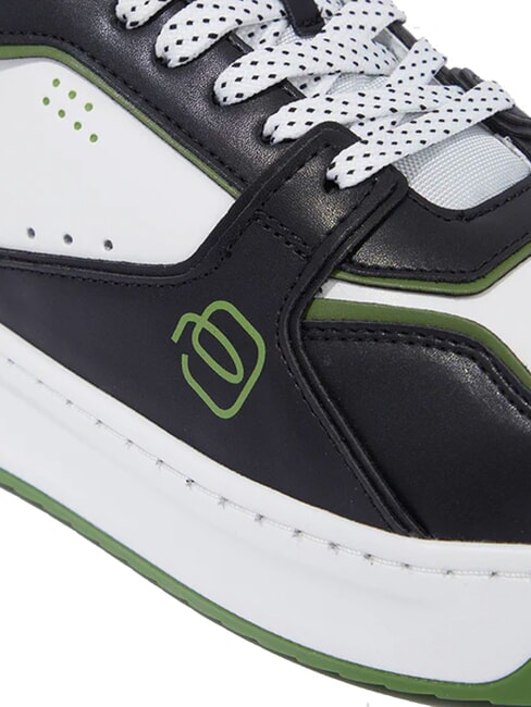URBAN  Turnschuhe schwarz/wei&szlig;/gr&uuml;n - Herrenschuhe