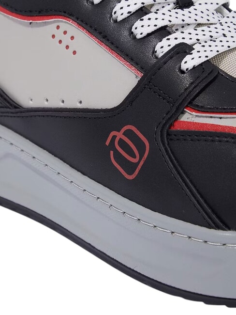 URBAN  Turnschuhe schwarz/grau/rot - Herrenschuhe