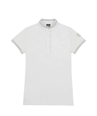 COLMAR MONDAY Kurz&auml;rmliges Poloshirt aus Stretch-Piquet Wei&szlig; - Damen-Polo-Shirts/Damen-Polo-Shirt/Damenpoloshirt/Damenpoloshirts - 4