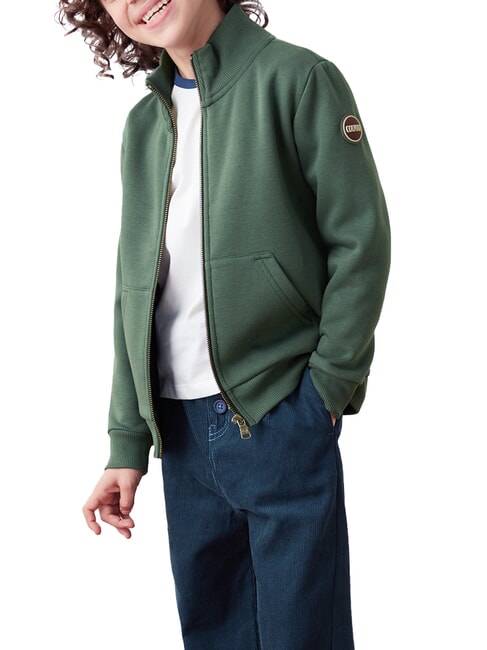 MODISH KIDS Sweatshirt mit durchgehendem Rei&szlig;verschluss Flasche - Sweatshirts Kinder