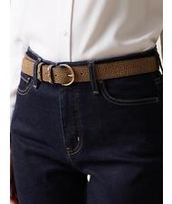 BORBONESE GRAFFITI G&uuml;rtel mit Nieten natur op / schwarz - G&uuml;rtel - 3