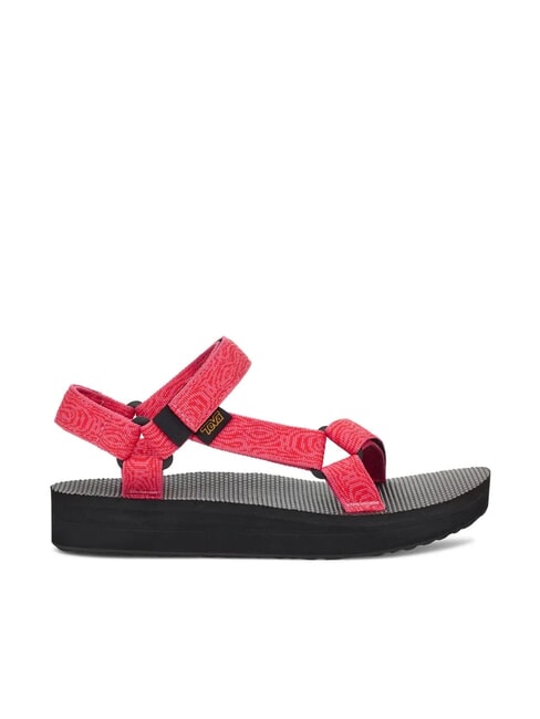 MIDFORM UNIVERSAL Sandale Wellen-Pink - Damenschuhe
