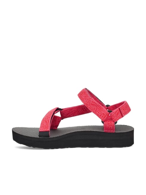 MIDFORM UNIVERSAL Sandale Wellen-Pink - Damenschuhe