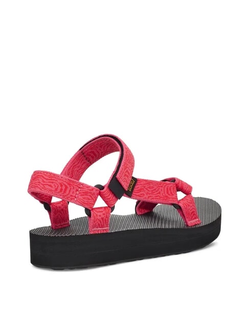 MIDFORM UNIVERSAL Sandale Wellen-Pink - Damenschuhe