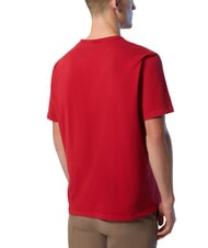 NORTH SAILS PRINT Baumwoll-T-Shirt rote Lava - Herren-T-Shirts - 2