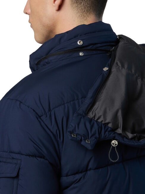 BEAM Daunenjacke mit Kapuze Navy blau - Daunenjacken f&uuml;r Herren