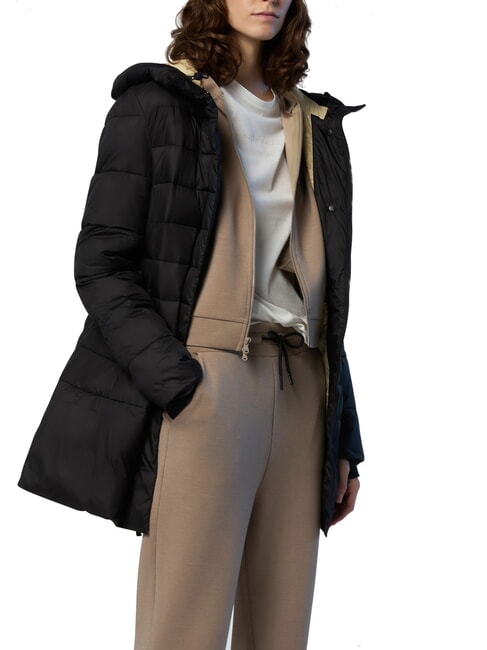 GRACE Daunengef&uuml;llte Bettdecke Schwarz - Daunenjacken f&uuml;r Damen