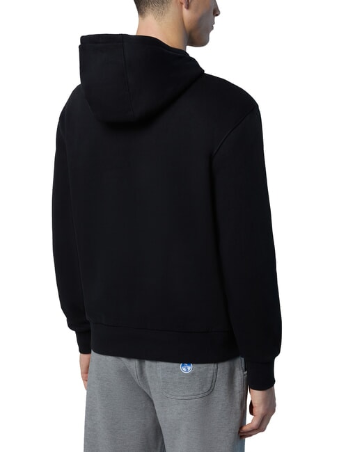 GRAPHIC Baumwoll-Hoodie Schwarz - Sweatshirts Herren