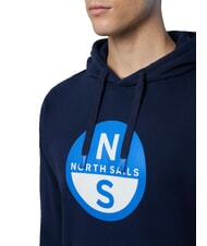 NORTH SAILS GRAPHIC Baumwoll-Hoodie Navy blau - Sweatshirts Herren - 3