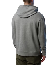 NORTH SAILS ROUND LOGO Baumwoll-Hoodie mittelgraue Melange - Sweatshirts Herren - 2