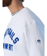 NORTH SAILS NEWPORT Baumwoll-Sweatshirt Wei&szlig; - Sweatshirts Herren - 3