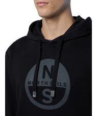 NORTH SAILS GRAPHIC Baumwoll-Hoodie Schwarz - Sweatshirts Herren - 3