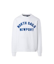 NORTH SAILS NEWPORT Baumwoll-Sweatshirt Wei&szlig; - Sweatshirts Herren - 4