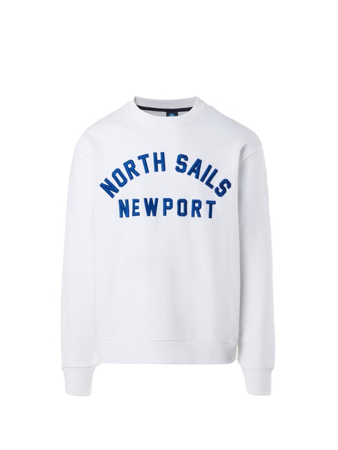 NEWPORT Baumwoll-Sweatshirt Wei&szlig; - Sweatshirts Herren