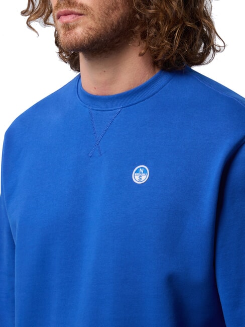 BASIC Baumwoll-Sweatshirt Strand blau - Sweatshirts Herren
