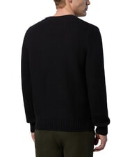 NORTH SAILS N|S Rundhalspullover mit Waffelmuster - Herrenpullover