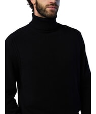 NORTH SAILS N|S Rollkragenpullover aus Baumwolle Schwarz - Herrenpullover - 4
