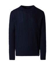 NORTH SAILS N|S Pullover mit Rundhalsausschnitt und Zopfmuster Navy blau - Herrenpullover - 5