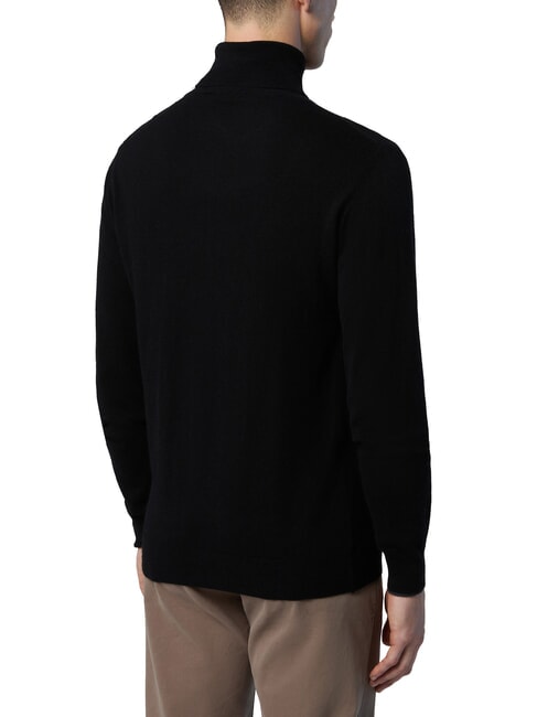 N|S Rollkragenpullover Schwarz - Herrenpullover